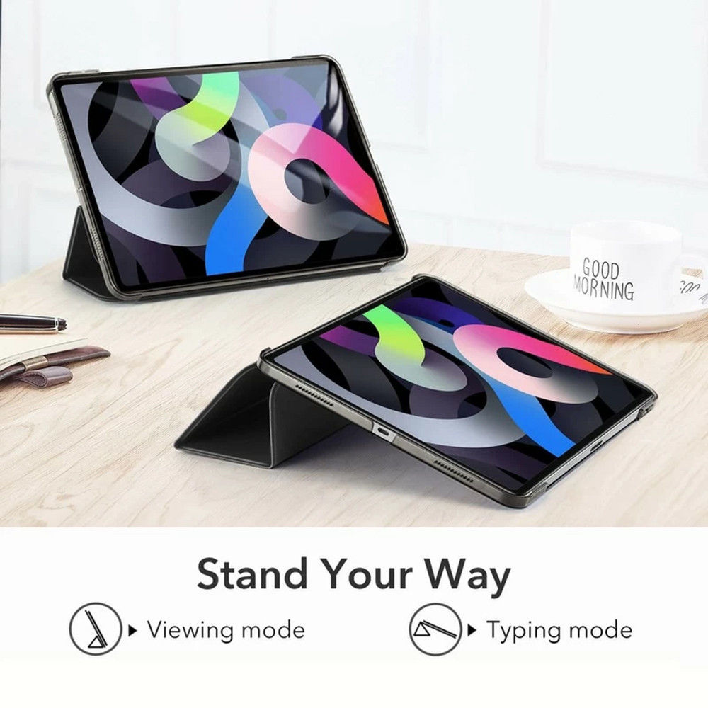 ESR Ascend Trifold Apple iPad Air (2020/2022) Hoes Book Case Grijs afbeelding 4
