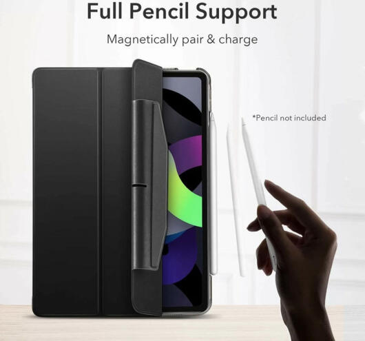 ESR Ascend Trifold Apple iPad Air (2020/2022) Hoes Book Case Grijs afbeelding 7