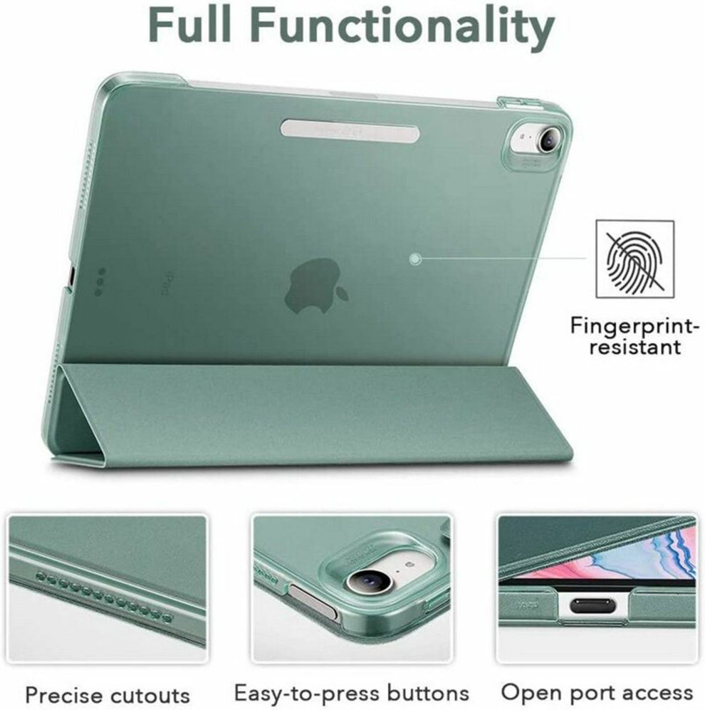 ESR Ascend Trifold Apple iPad Air (2020/2022) Hoes Book Case Groen afbeelding 4