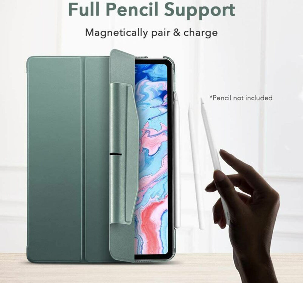 ESR Ascend Trifold Apple iPad Air (2020/2022) Hoes Book Case Groen afbeelding 6