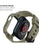 Spigen Rugged Armor Pro - Apple Watch 45MM / 44MM Hoesje en Bandje - Khaki