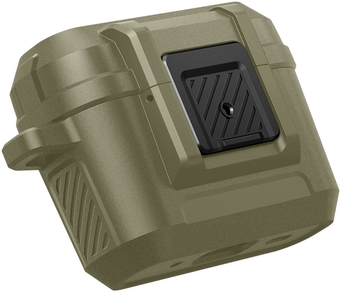 Spigen Lock Fit Apple AirPods Pro 1 / 2 Hoesje Khaki afbeelding 12