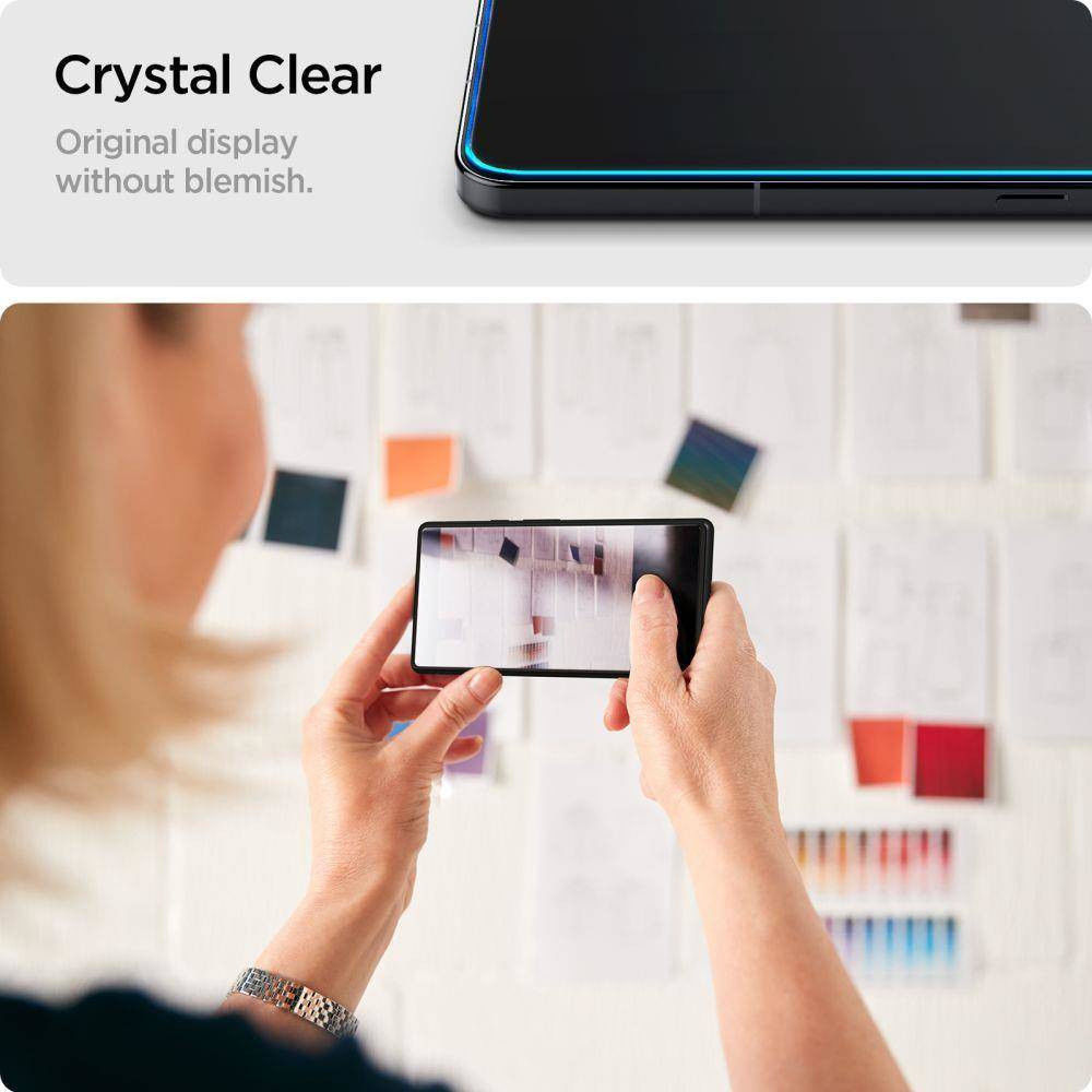 Spigen GLAS.tR Slim Xiaomi 13 Screen Protector Tempered Glass (2-Pack) afbeelding 5