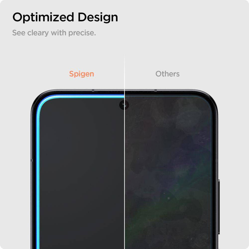 Spigen GLAS.tR Slim Xiaomi 13 Screen Protector Tempered Glass (2-Pack) afbeelding 7