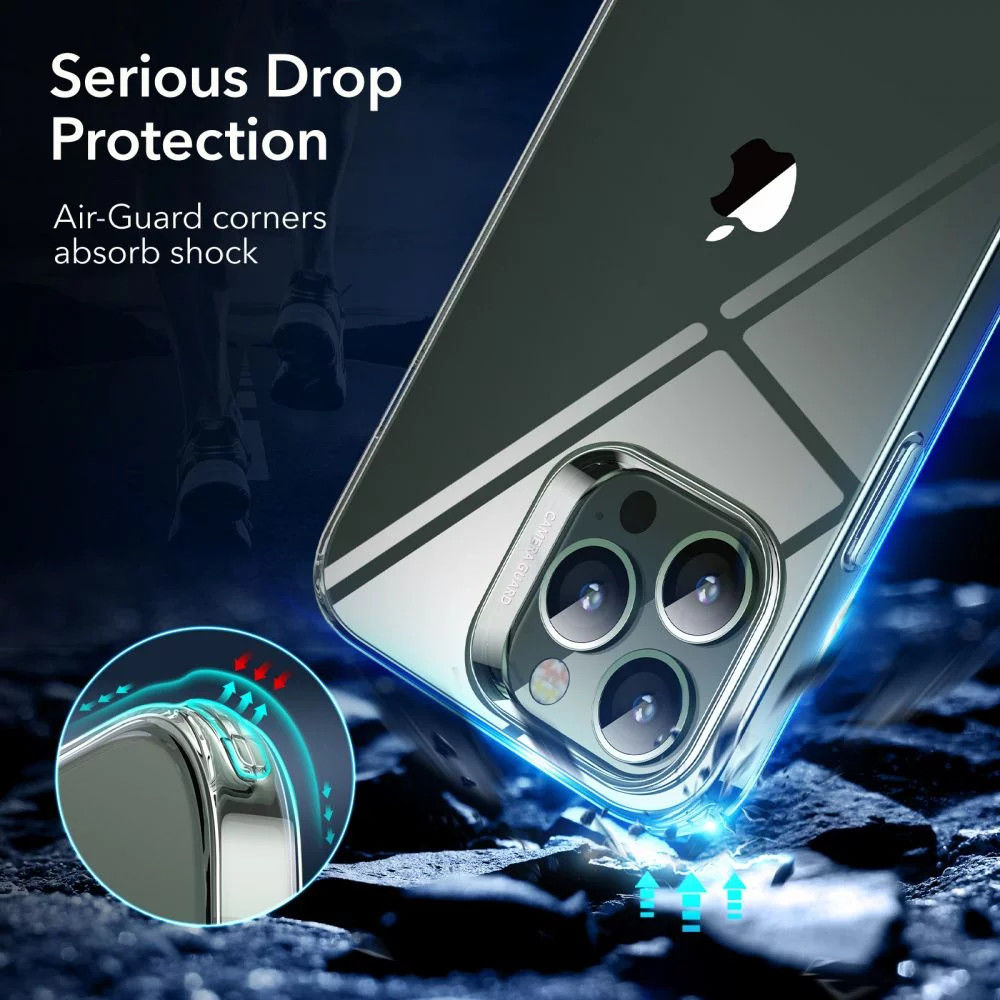 ESR Project Zero Apple iPhone 13 Pro Hoesje Dun TPU Transparant afbeelding 3