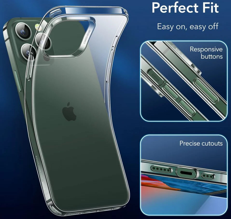 ESR Project Zero Apple iPhone 13 Pro Hoesje Dun TPU Transparant afbeelding 5