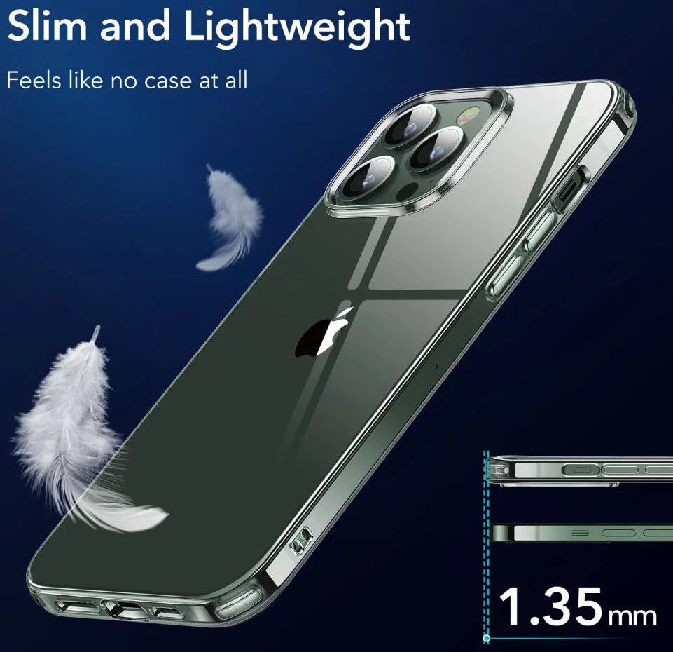 ESR Project Zero Apple iPhone 13 Pro Hoesje Dun TPU Transparant afbeelding 6