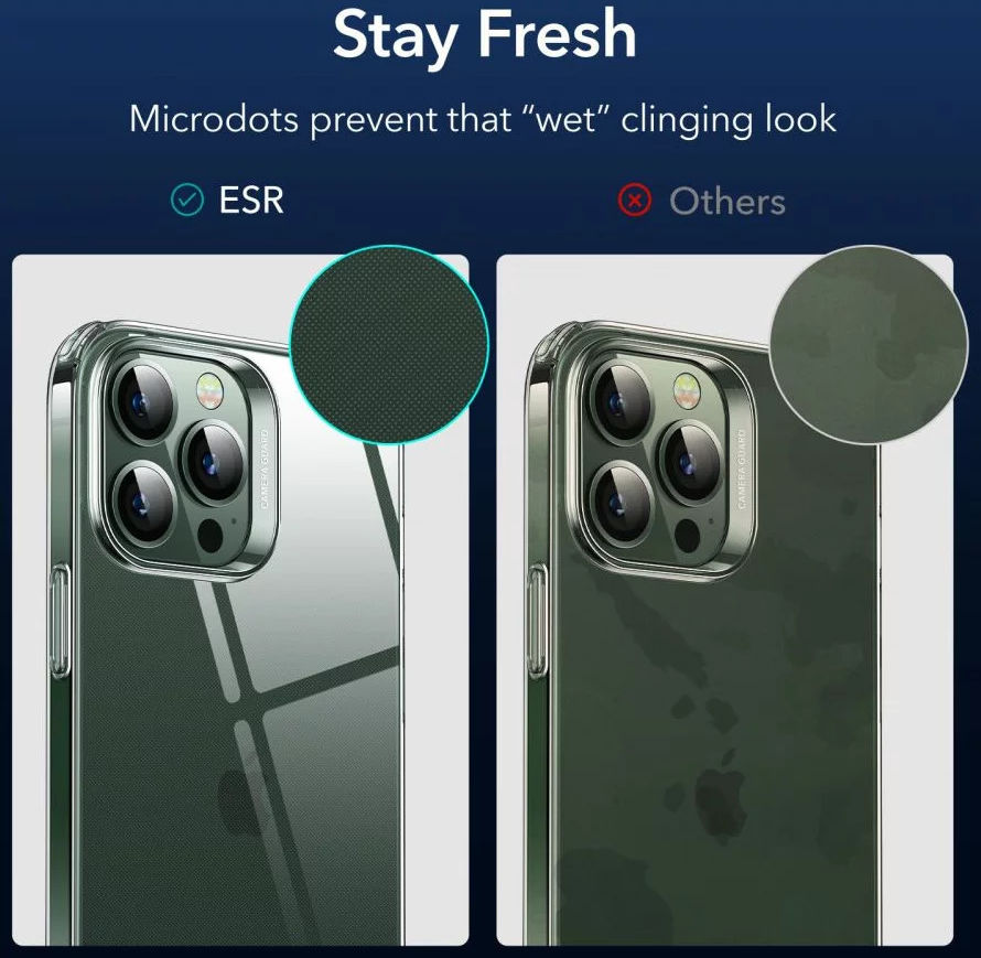 ESR Project Zero Apple iPhone 13 Pro Hoesje Dun TPU Transparant afbeelding 8
