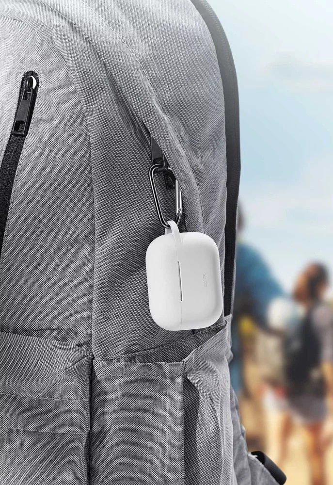ESR Bounce Apple AirPods Pro 1/2 Hoesje Siliconen Wit afbeelding 7