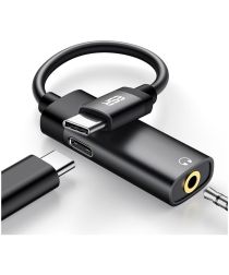 ESR USB-C naar USB-C Fast Charge + 3.5mm Jack Audio Adapter Zwart