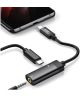 ESR USB-C naar USB-C Fast Charge + 3.5mm Jack Audio Adapter Zwart