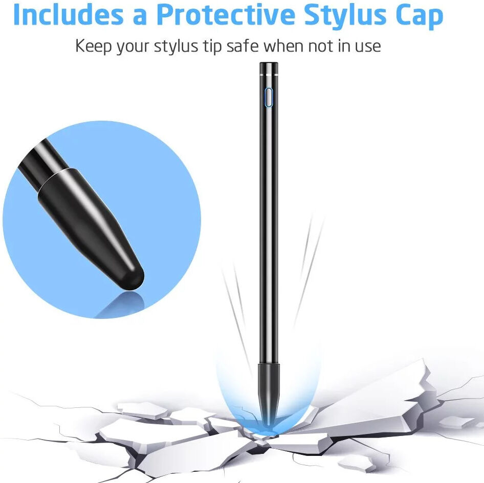 ESR Digital Actieve Stylus Pen met Handschoen + micro-USB-Kabel Zwart afbeelding 9