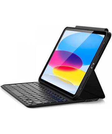 ESR Ascend Keyboard Lite Apple iPad 10.9 (2022) Toetsenbord Hoes Zwart Hoesjes