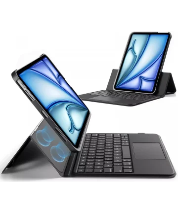 ESR Ascend Keyboard iPad Air (2020/2022/2024)/Pro 11 Toetsenbord Hoes Zwart Hoesjes