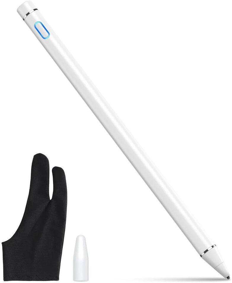 ESR Digital Actieve Stylus Pen met Handschoen + Micro-USB-Kabel Wit afbeelding 11