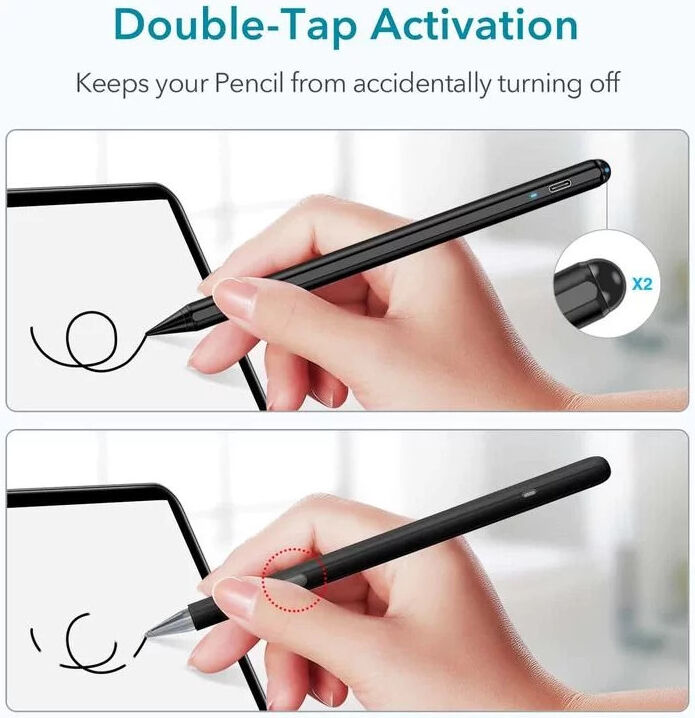 ESR Digital+ Stylus Pen met Palm Rejection voor iPad Wit afbeelding 5