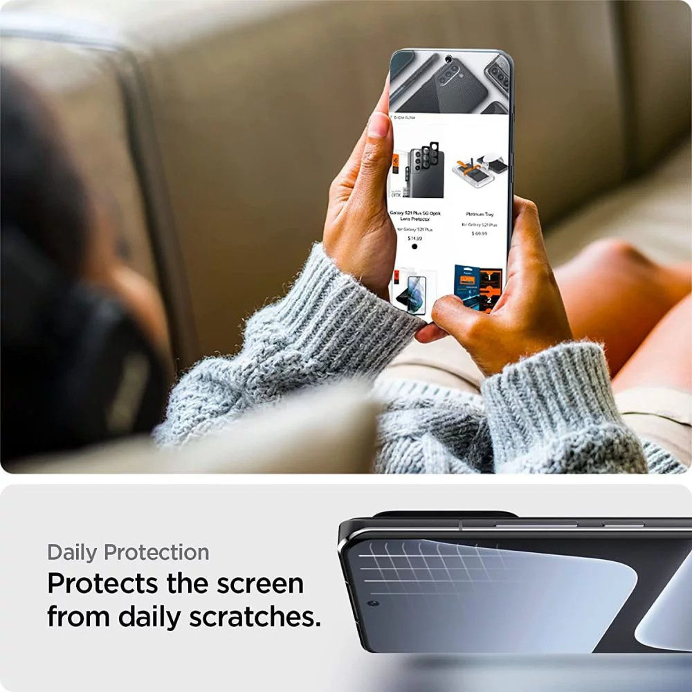 Spigen NeoFlex Xiaomi 13 Pro Screen Protector Display Folie (2-Pack) afbeelding 5