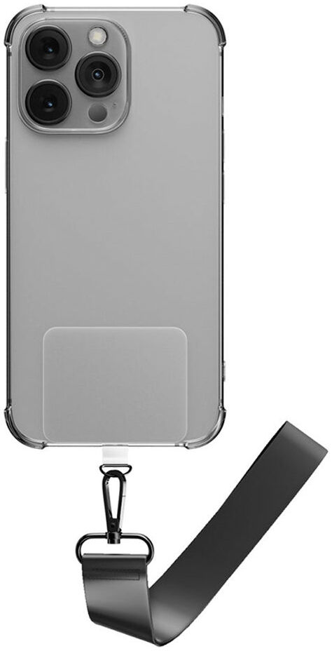 4smarts Design Hand Strap - Polsbandje voor Smartphone Zwart afbeelding 1