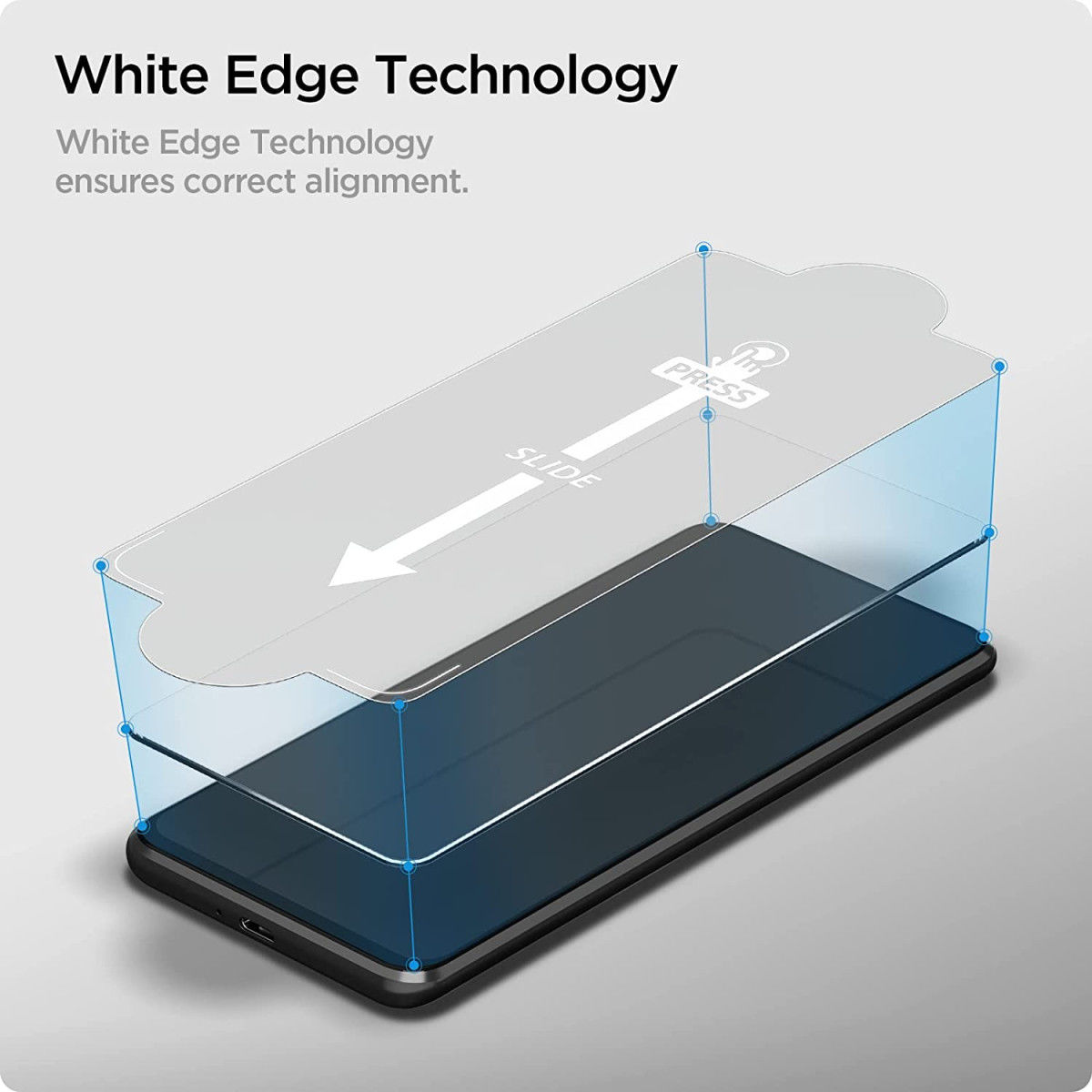 Spigen Glas.tR Xiaomi Redmi Note 12 5G/Poco X5 Screen Protector 2-Pack afbeelding 3