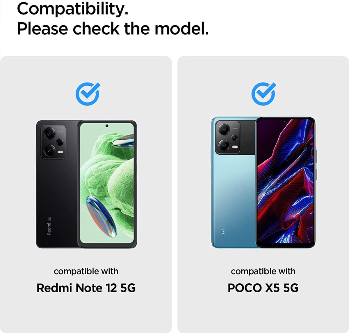 Spigen Glas.tR Xiaomi Redmi Note 12 5G/Poco X5 Screen Protector 2-Pack afbeelding 7