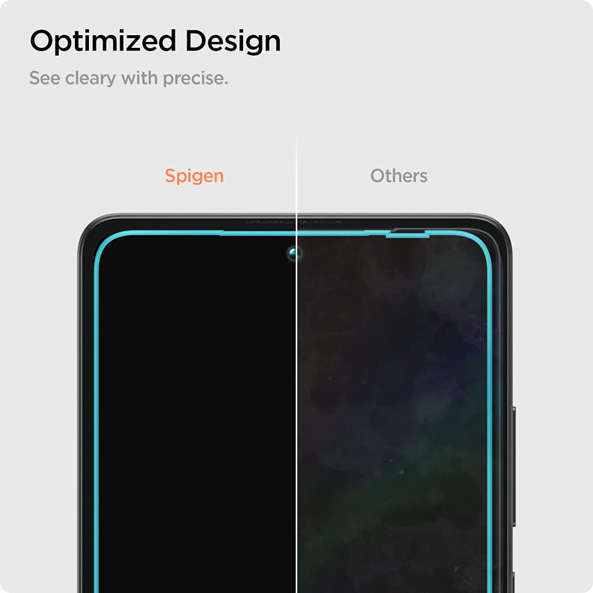 Spigen Glas.tR Xiaomi Redmi Note 12 5G/Poco X5 Screen Protector 2-Pack afbeelding 8