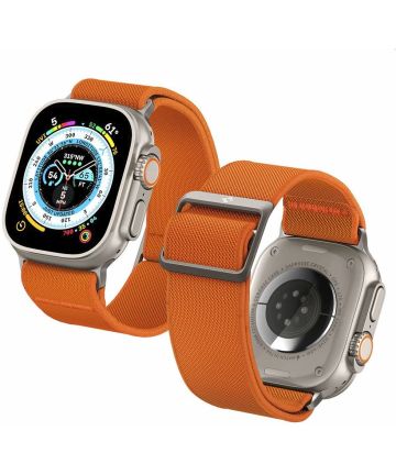 Spigen Fit Ultra Apple Watch Bandje - 1-9/SE/Ultra 42MM/44MM/45MM/49MM - Oranje Bandjes