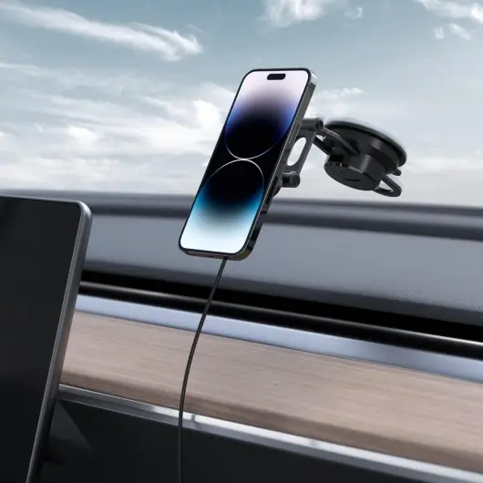 Spigen OneTap Pro 3 Raam/Dashboard MagSafe Houder Auto met Opladen 10W afbeelding 10