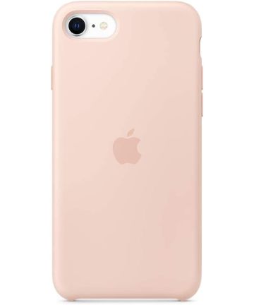 Origineel Apple iPhone SE (2022 / 2020) Hoesje Silicone Case Roze Hoesjes