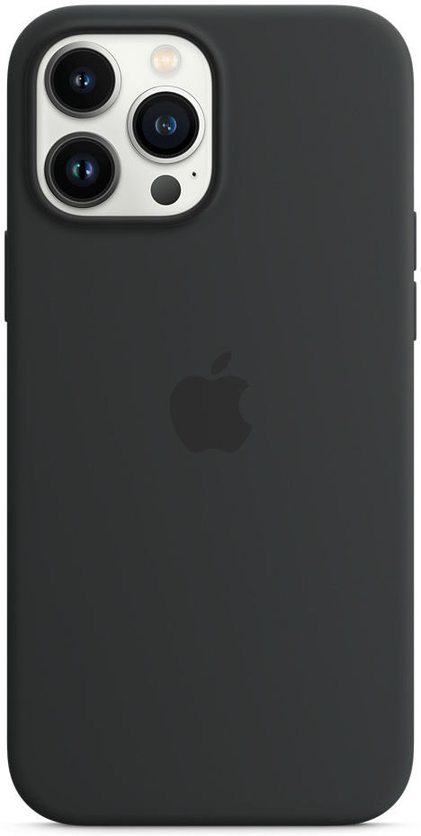 Origineel Apple iPhone 13 Pro Max Hoesje MagSafe Silicone Case Zwart afbeelding 1