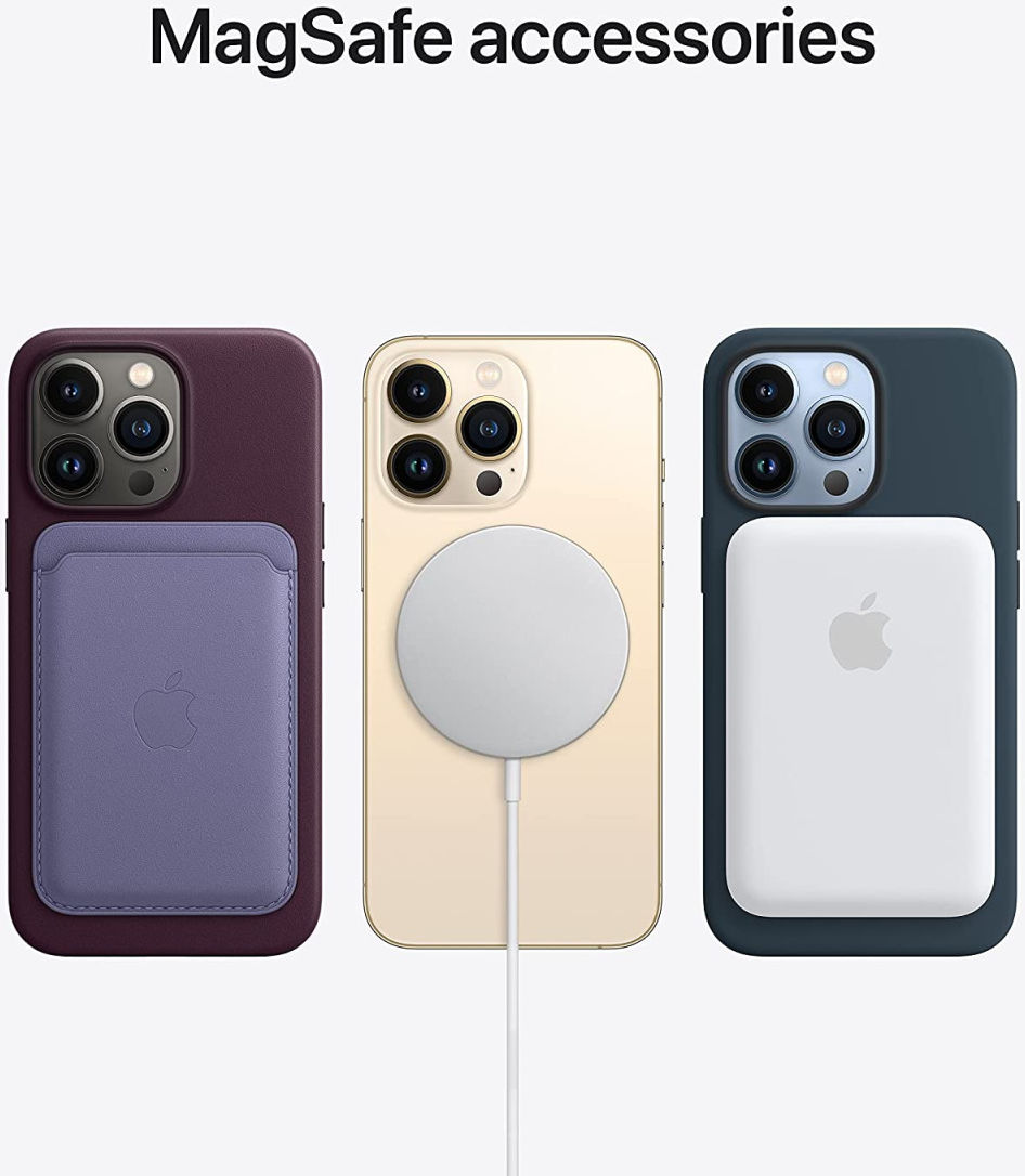 Origineel Apple iPhone 13 Pro Max Hoesje MagSafe Silicone Case Zwart afbeelding 3