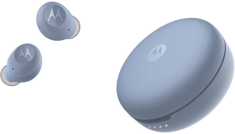 Motorola VerveBuds 250 Draadloze Bluetooth Oordopjes Microfoon Blauw afbeelding 3