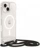 OtterBox React Necklace MagSafe iPhone 14 Hoesje met Koord Transparant