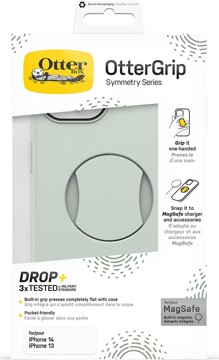OtterBox OtterGrip Apple iPhone 14 / iPhone 13 Hoesje Back Cover Groen afbeelding 10