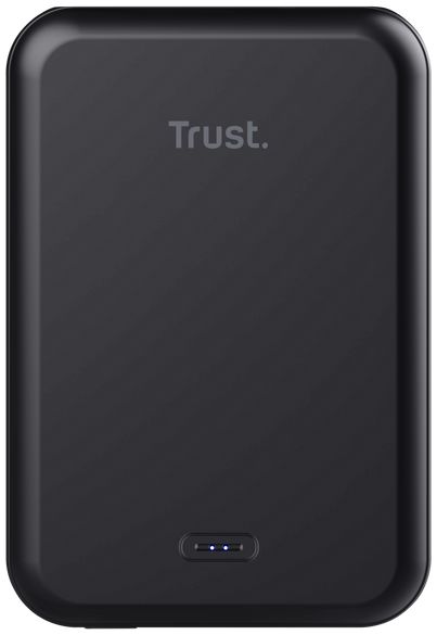 Trust Magno Draadloze MagSafe 5.000 mAh Powerbank Zwart afbeelding 4
