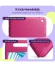 HappyCase Lenovo Tab M10 Plus Gen 3 Kinder Tablethoes Handvat Roze