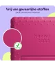 HappyCase Lenovo Tab M10 Plus Gen 3 Kinder Tablethoes Handvat Roze