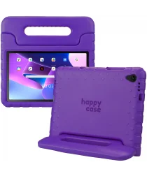 HappyCase Lenovo Tab M10 Plus/FHD Plus Kinderhoes met Handvat Paars