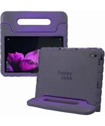 HappyCase Lenovo Tab P11/P11 Plus Kinder Tablethoes met Handvat Paars
