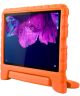 HappyCase Lenovo Tab P11/P11 Plus Kinder Tablethoes met Handvat Oranje