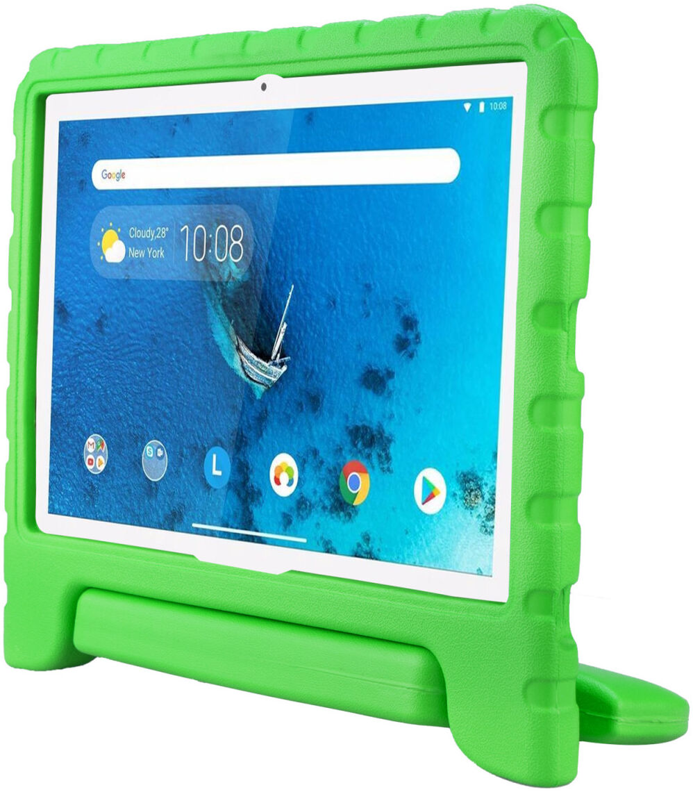 HappyCase Lenovo Tab M10 HD Gen 1 Kinder Tablethoes met Handvat Groen afbeelding 4