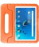 HappyCase Lenovo Tab M10 HD Gen 1 Kinder Tablethoes met Handvat Oranje
