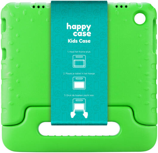 HappyCase Lenovo Tab M10 Gen 3 10.1 Kinder Tablethoes Handvat Groen afbeelding 10