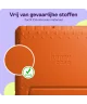 HappyCase Lenovo Tab M10 Gen 3 10.1 Kinder Tablethoes Handvat Oranje