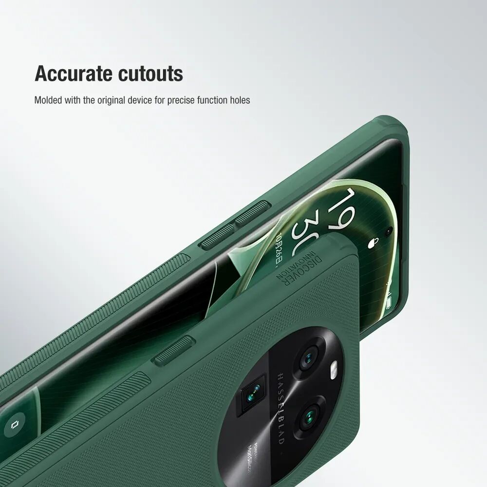 Nillkin Super Frosted Shield Oppo Find X6 Pro Hoesje Back Cover Rood afbeelding 9