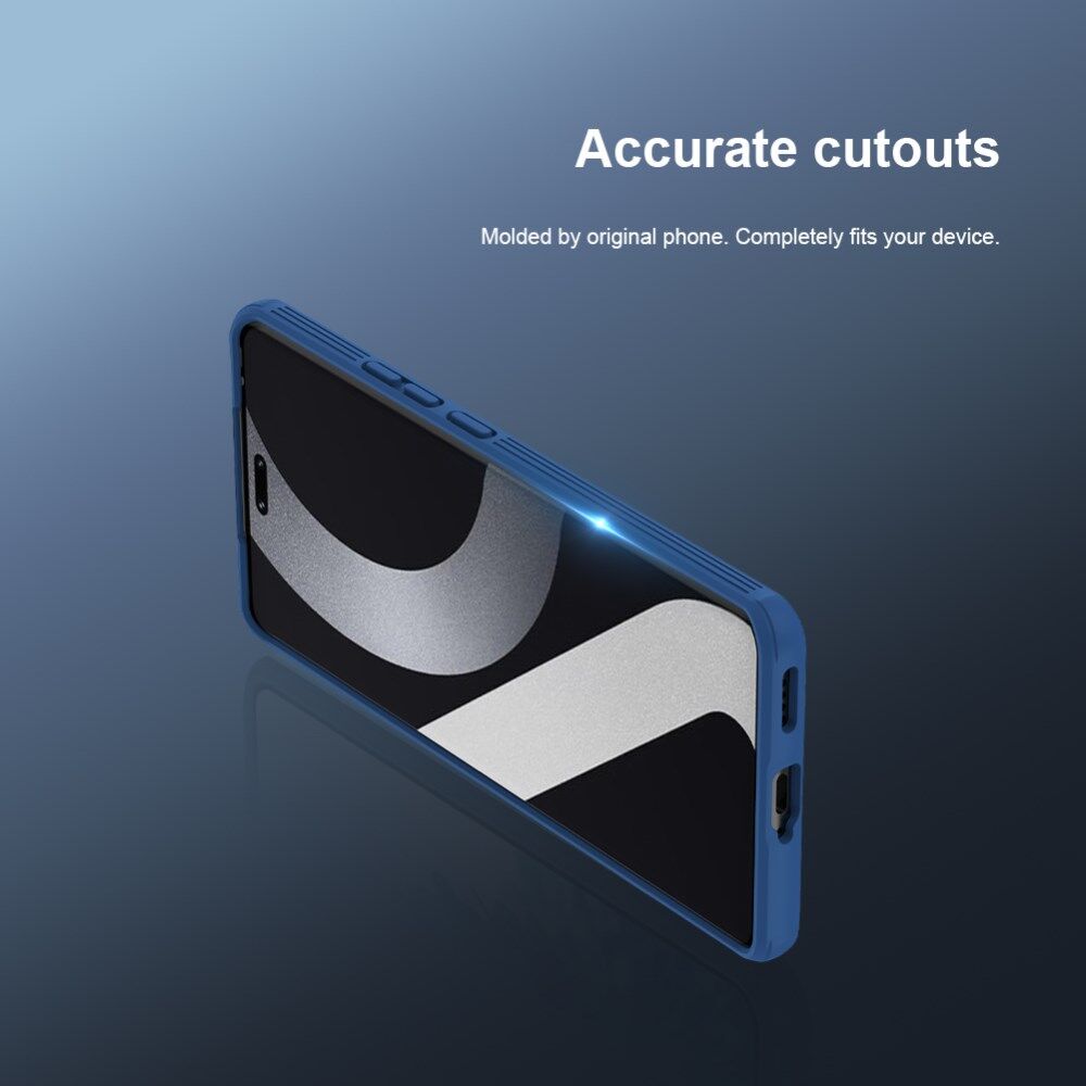 Nillkin CamShield Xiaomi 13 Lite Hoesje met Camera Slider Blauw afbeelding 8