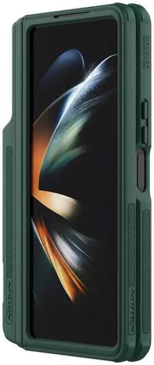 Nillkin Super Frosted Shield Samsung Z Fold 4 Hoesje Pen Edition Groen afbeelding 14