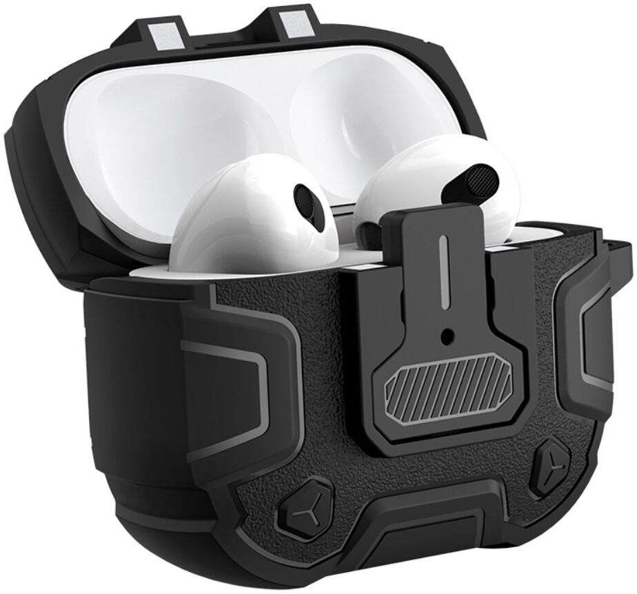 Nillkin Bounce Pro Apple AirPods 3 Hoesje Schokbestendig Zwart afbeelding 1