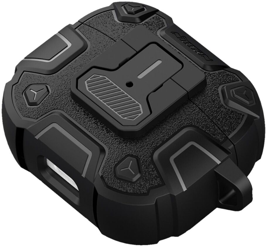 Nillkin Bounce Pro Apple AirPods 3 Hoesje Schokbestendig Zwart afbeelding 3