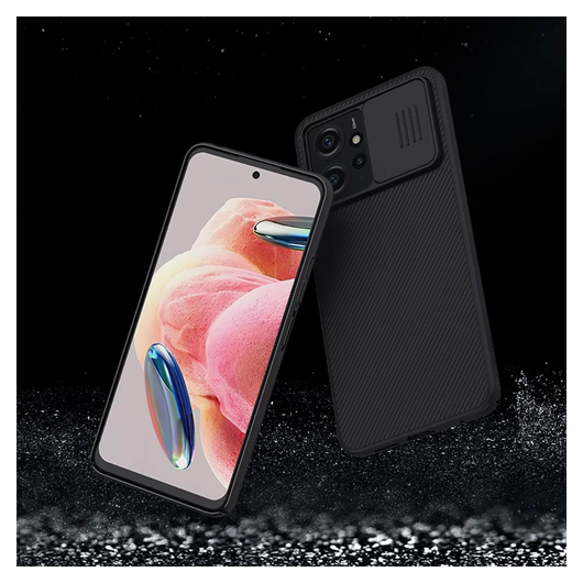 Nillkin CamShield Xiaomi Redmi Note 12 4G Hoesje Camera Slider Zwart afbeelding 6