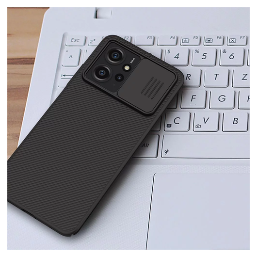Nillkin CamShield Xiaomi Redmi Note 12 4G Hoesje Camera Slider Zwart afbeelding 7